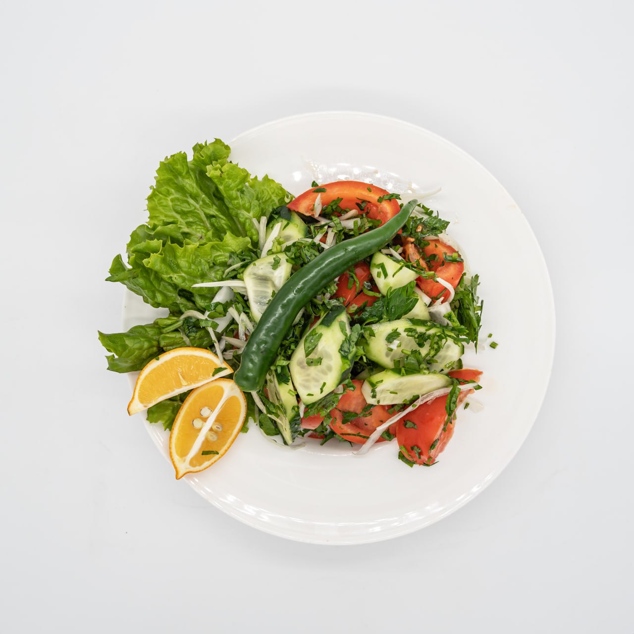 Cucumber tomato onion Salad
