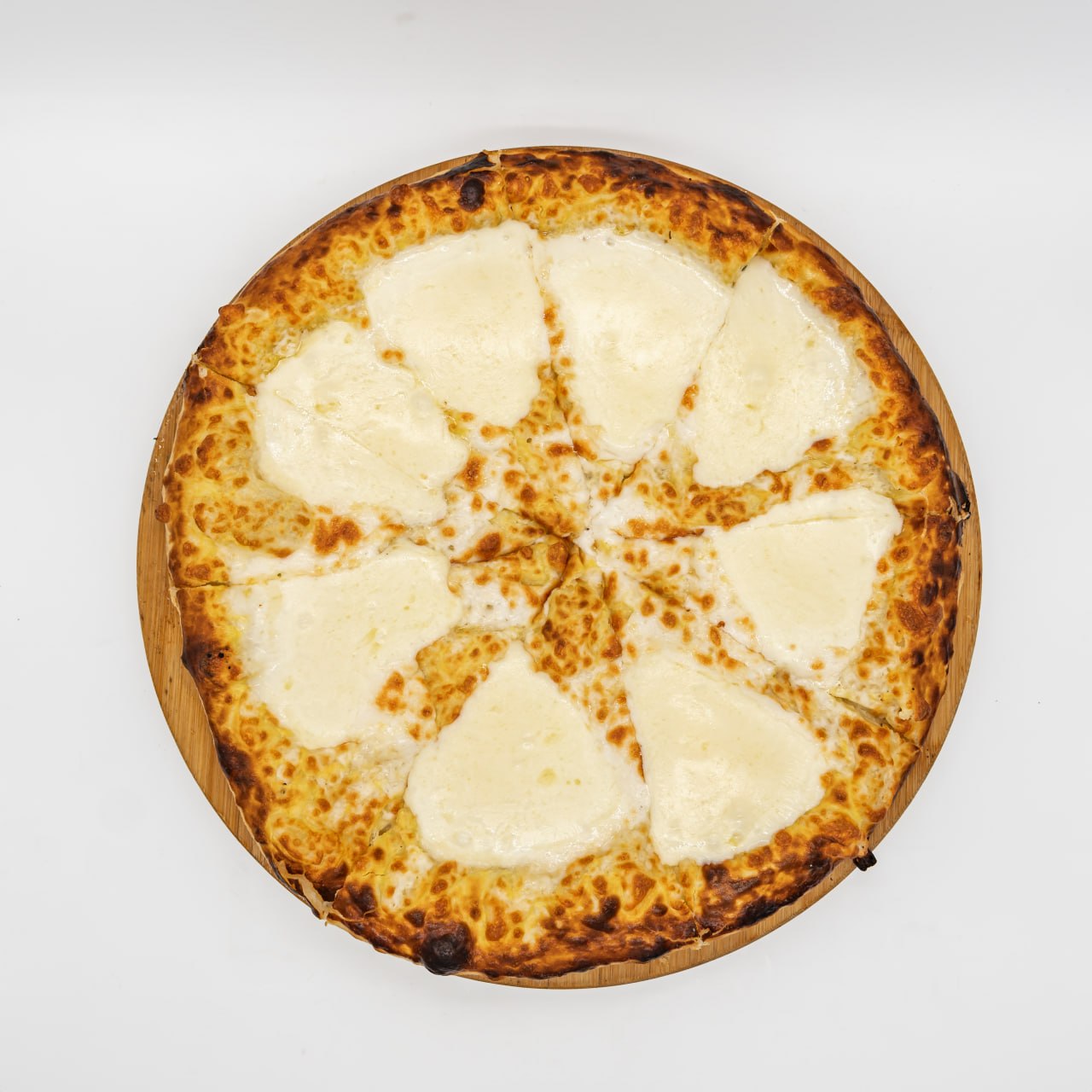 Four cheese pizza