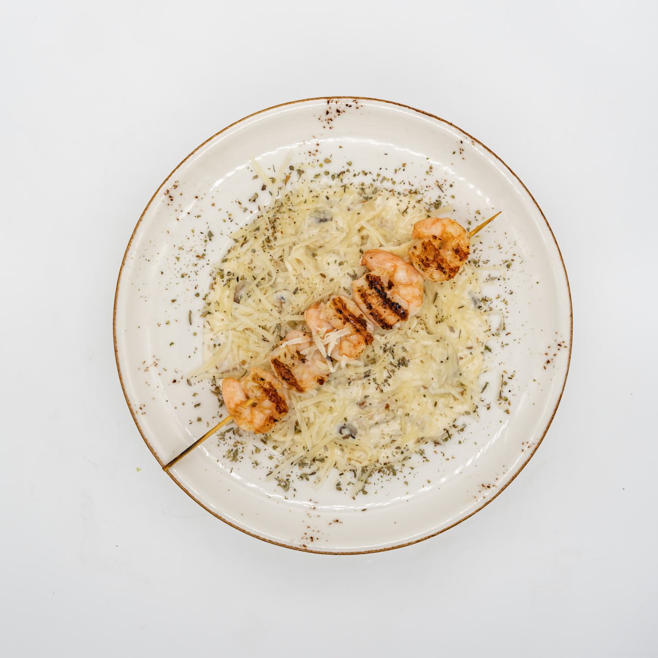 Alfredo fettuccine Shrimp